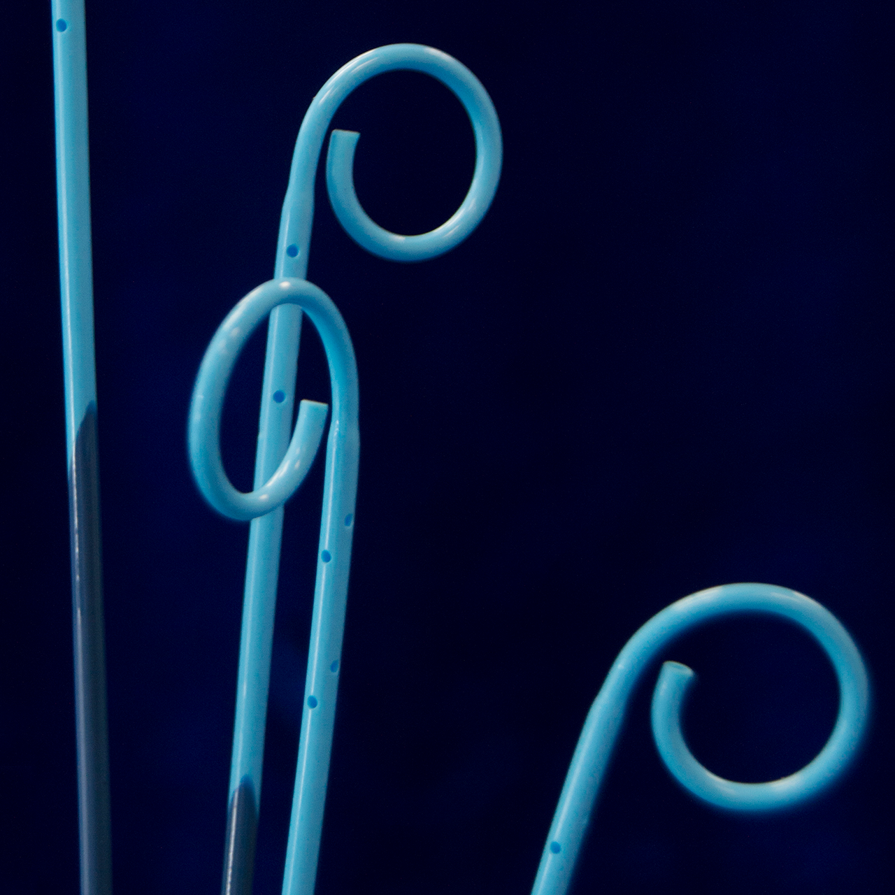 An angiographic catheter by SPG