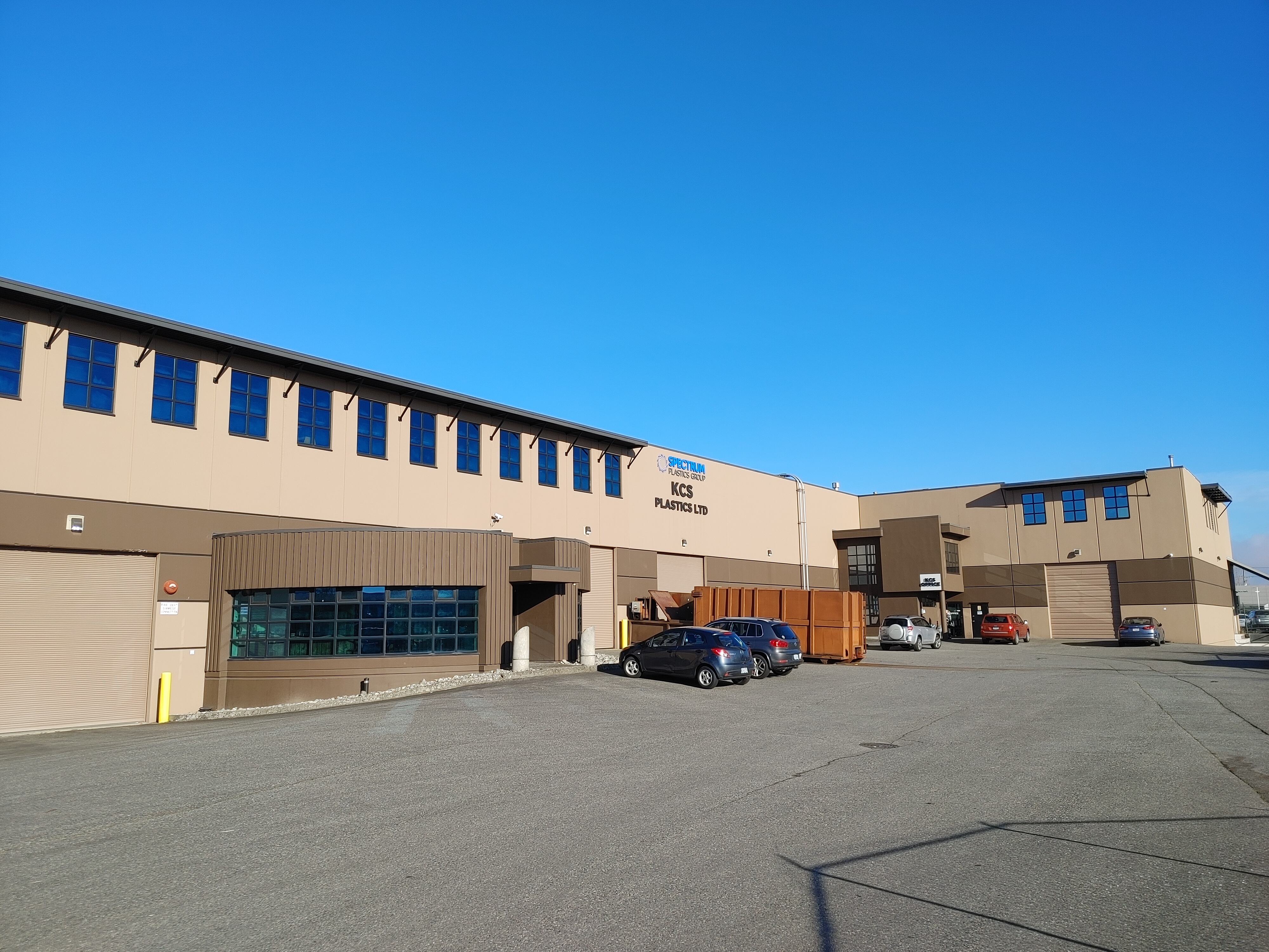 Food and Beverage Industrial Polyethylene Film Manufacturing Langley