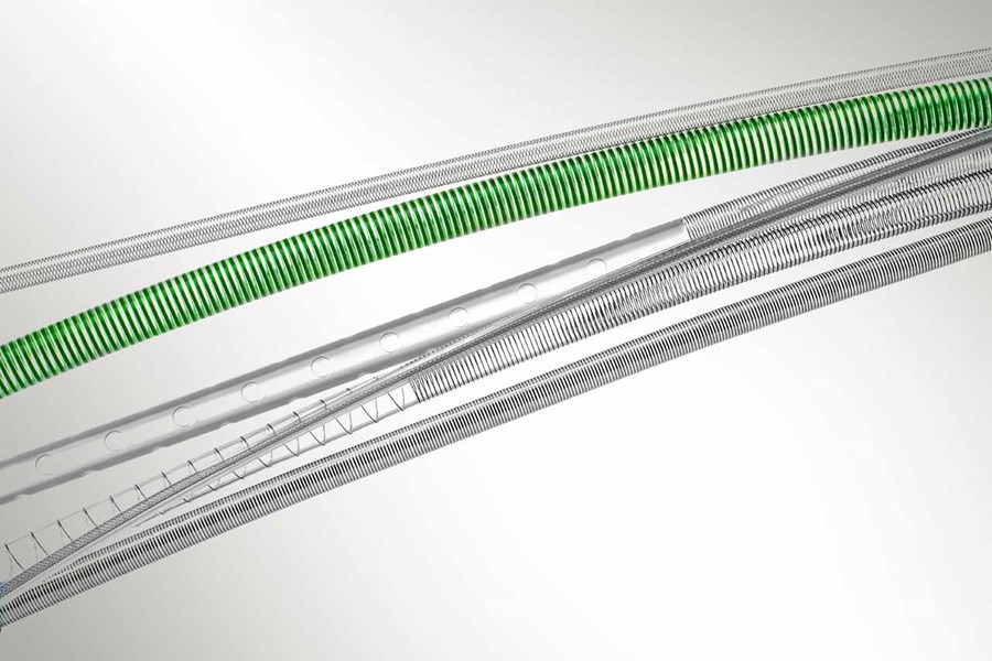 Braided catheter shafts and tubing by SPG