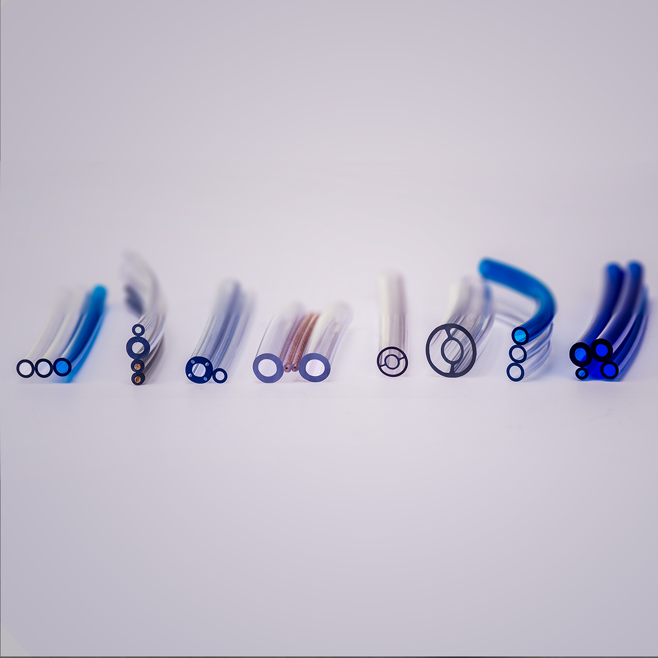 A variety of fluid management extrusions by SPG