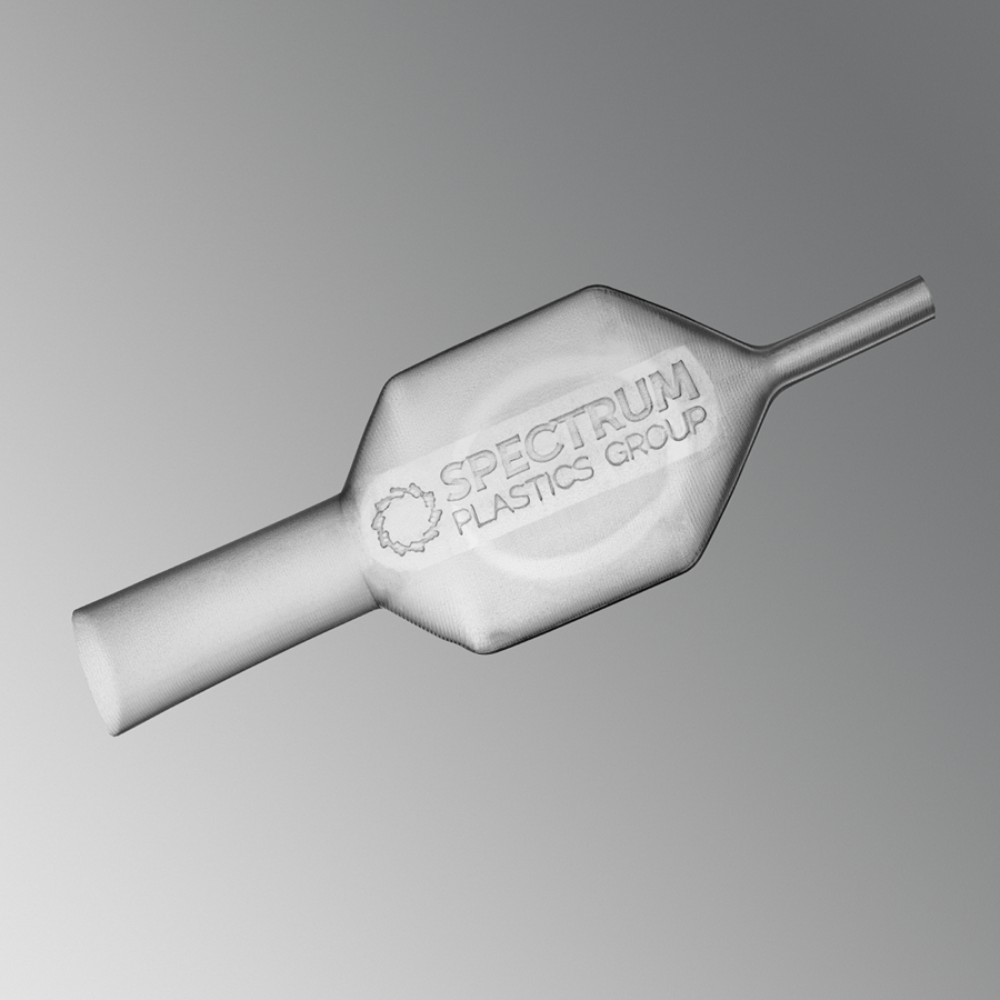 Medical balloon manufacturing by SPG