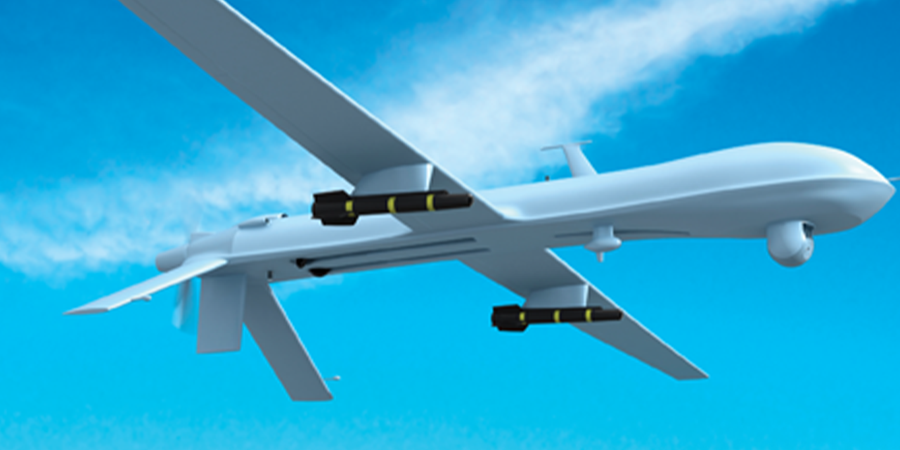 A military aircraft representing Spectrum Plastics Group's Military Defense solutions