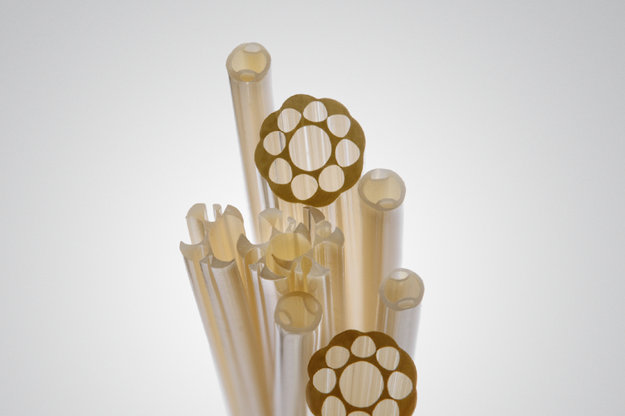 Medical tubing created with PEEK extrusion