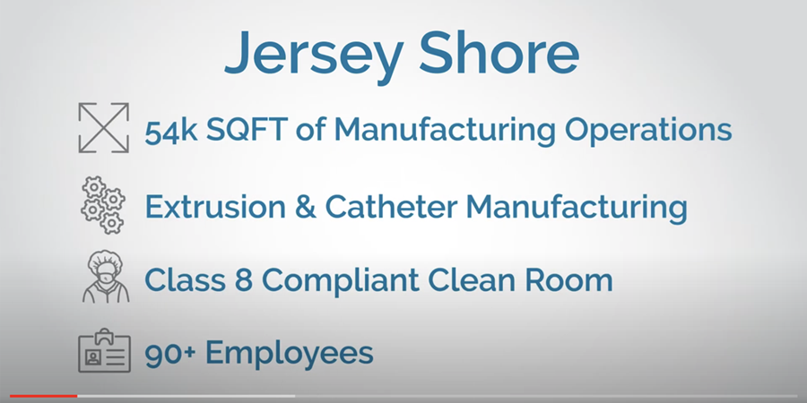 Watch this video to go on a virtual tour of our Jersey Shore facility!