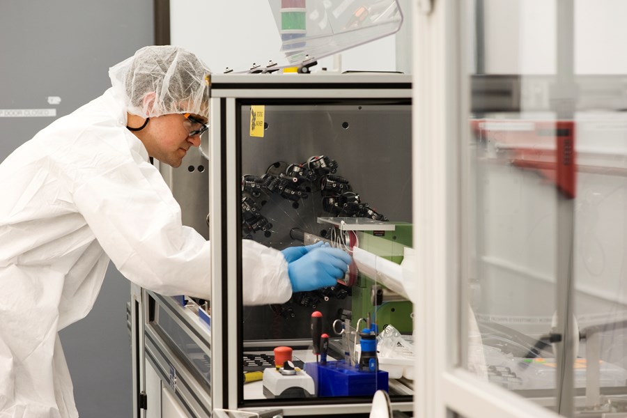A Spectrum Plastics Group prototyping engineer