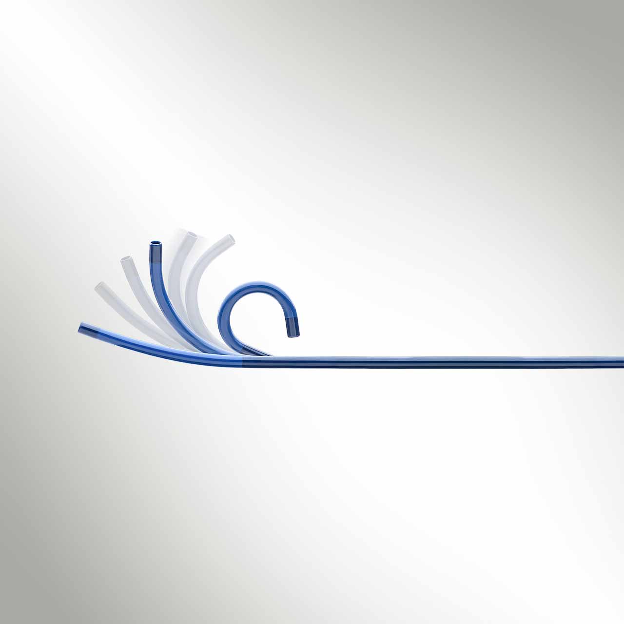 Steerable catheter manufacturing by SPG