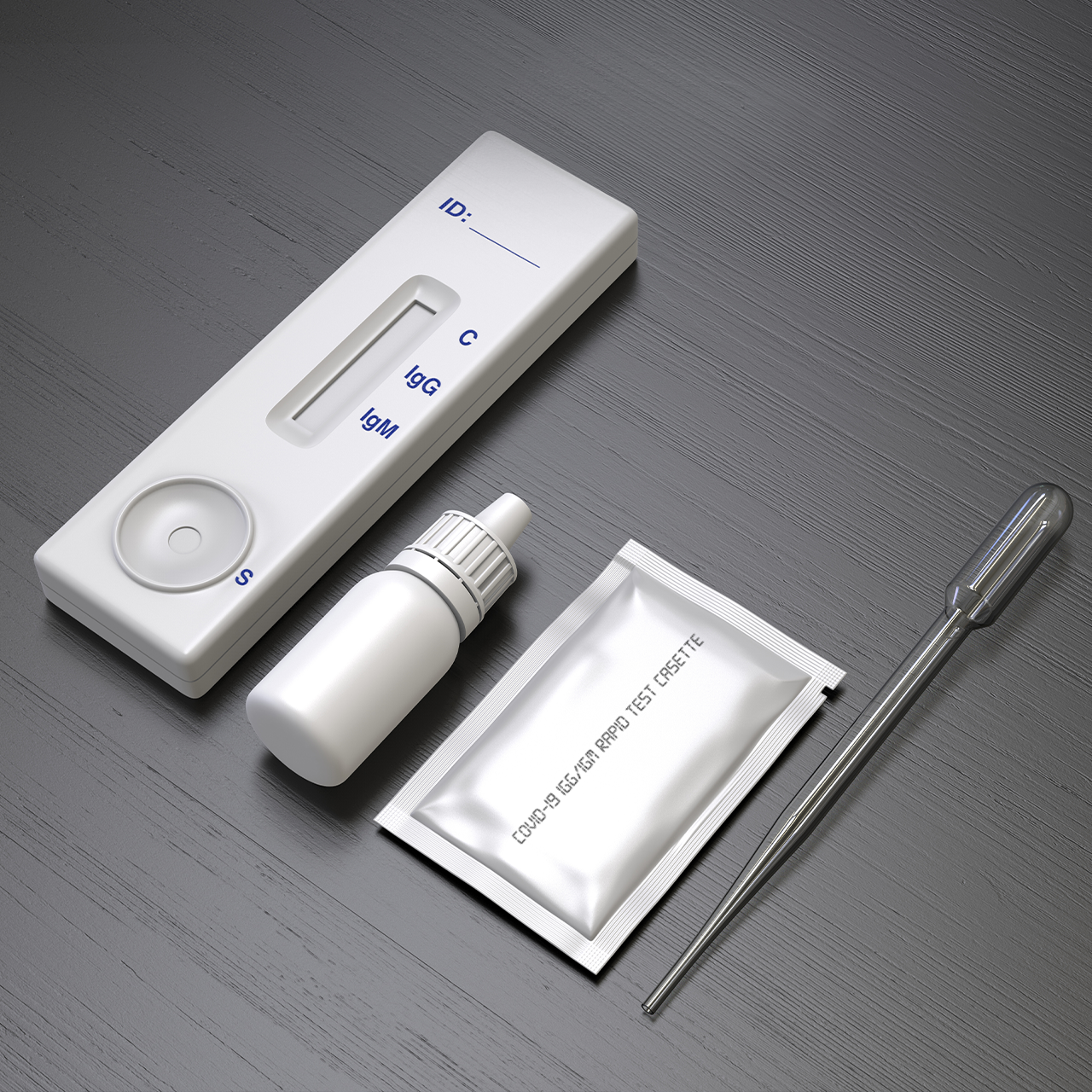 A COVID-19 diagnostic test kit 