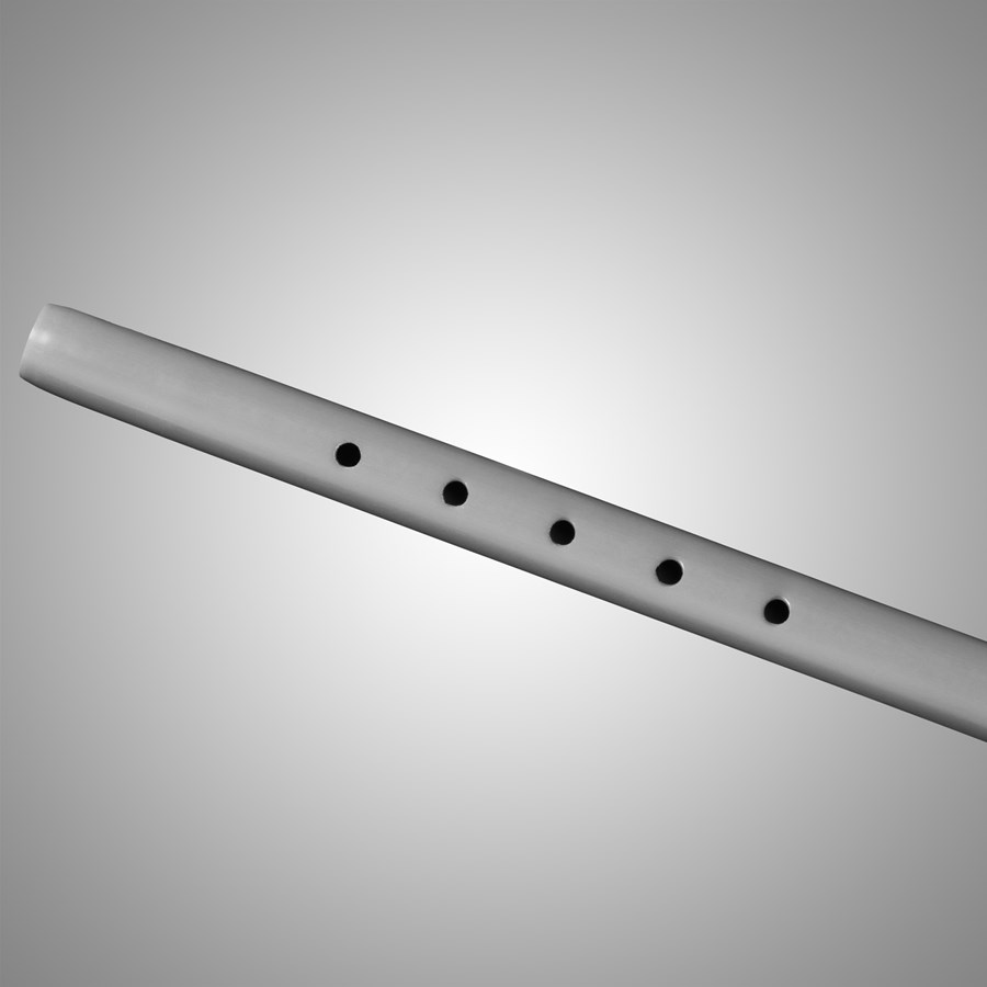 Dilator Sheath with Laser Drilled Holes