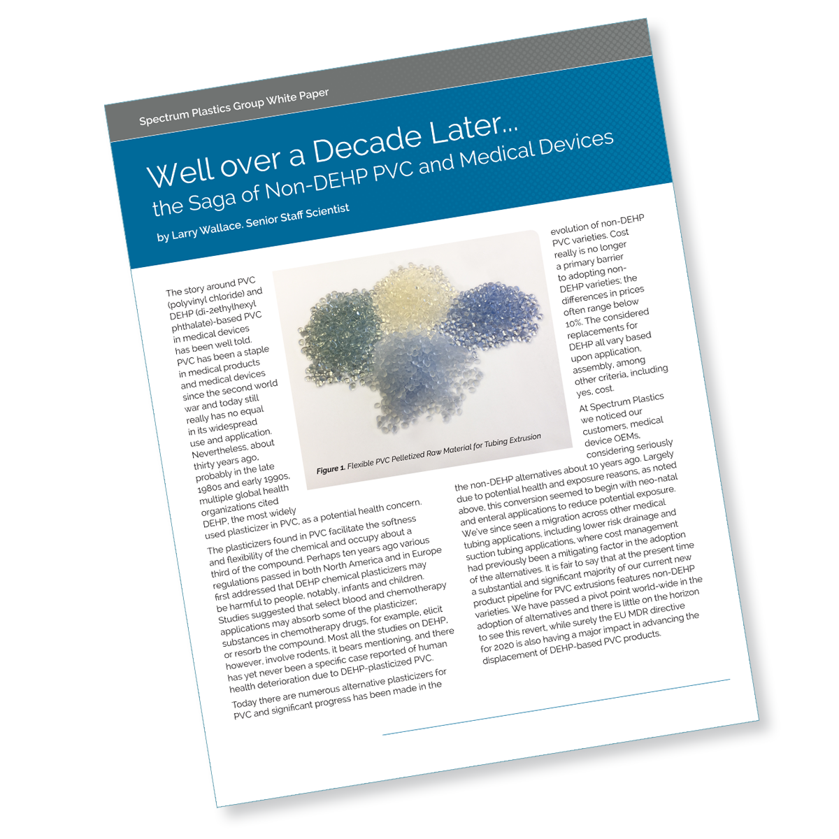 A white paper on the saga of non-DEHP PVC and medical devices
